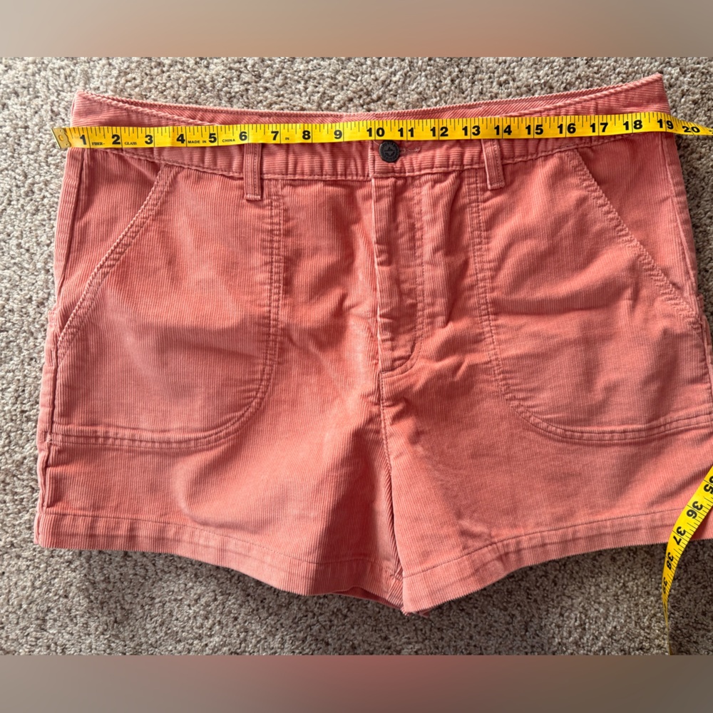 Patagonia Pink Corduroy Shorts Stand Up Size 18 - Picture 9 of 9